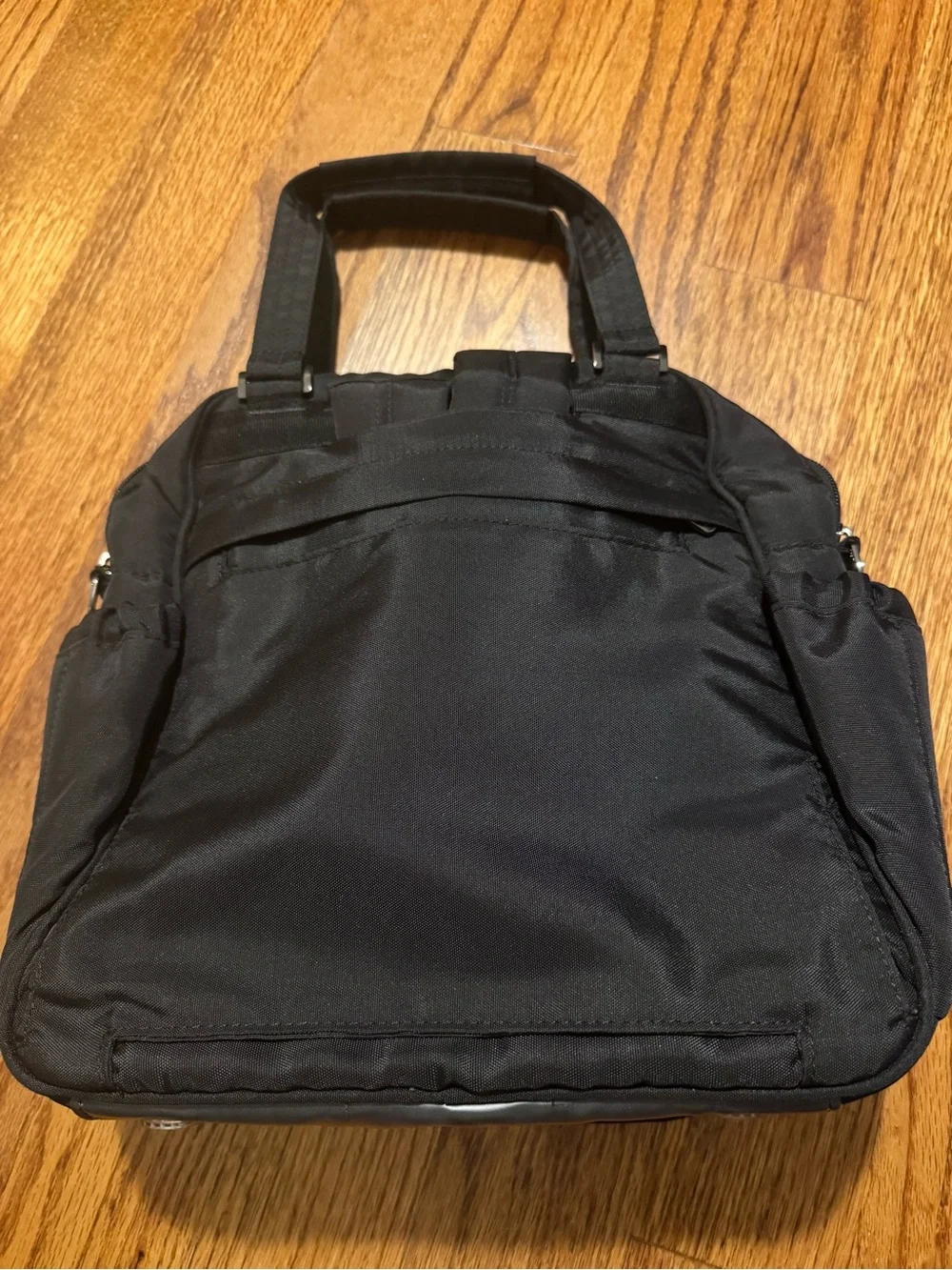 Rare Lug Convertible Mini Puddle Jumper 3 (Backpack Straps!) - Brushed Black - Picture 3 of 6